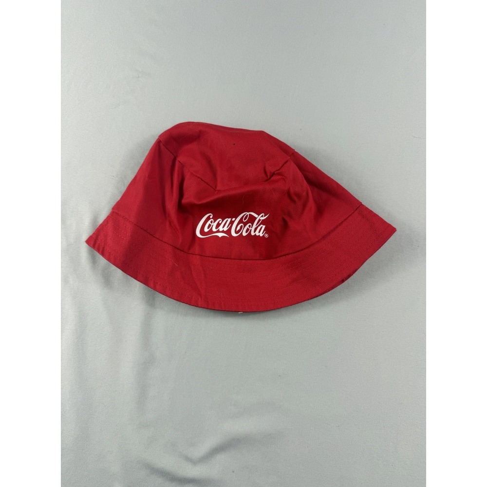 Coca Cola red bucket hat, kids OS